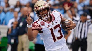 Jordan Travis 2023 Full Season Highlights  Florida State QB  2024 NFL Draft Prospect [upl. by Eizzik941]