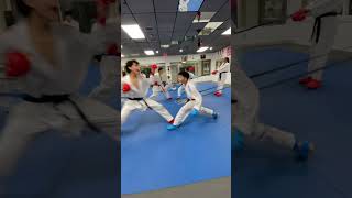 Resistance band training for kihon kumite wkfkumite usakarate usateam wkf [upl. by Eneliak]