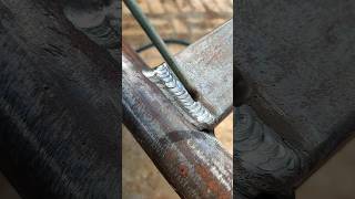 manual stick welding technique on thin metal with amazing results [upl. by Nairred]