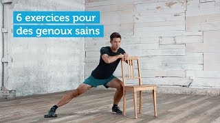 6 exercices pour les genoux renforcer stabiliser et protéger [upl. by Olivann]