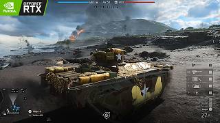 Battlefield V  LVT Tank Perfect Match No Deaths  RTX Ultra [upl. by Paola42]