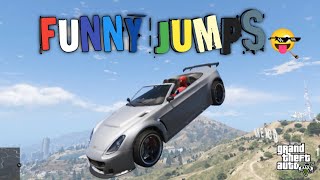 Gta V Funny 🤣 jumps With Spiderman 🔥gta5 gta gaming viral spiderman [upl. by Alamap]