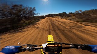 2023 RMZ250 Trail Ride Wildcat pass Scottsdale AZ GoPro Hero 12 Best Settings [upl. by Evonne]