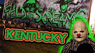 Kentuckys Largest Haunted Corn Maze Barn Trail amp Hayride  Field of Screams [upl. by Guyer]