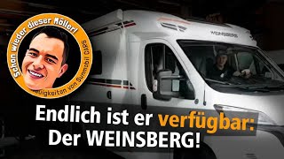 WEINSBERG Pepper 600 MEG 2022  JETZT verfügbar  Wohnmobil ROOMTOUR [upl. by Lodge485]