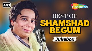 Best Of  Shamshad Begum  शमशाद बेगम  Video Jukebox HD  Sadabahar Gaane [upl. by Tracee768]