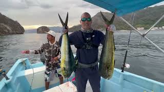 Panga Fishing Mismaloya Puerto Vallarta Jalisco Mexico [upl. by Liw]