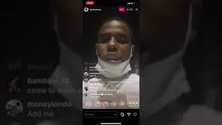 Pooh Shiesty almost shoots fan on Instagram Live [upl. by Hoenack239]