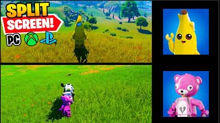 How To Play SPLIT SCREEN in Fortnite LEGO MODE PS5PS4XBOX [upl. by Hinze]