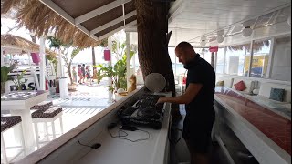 Dj Babo  Live  Bay Bar Ibiza 2023  Organic House Melodic House  Afternoon Session Mix [upl. by Eendys550]