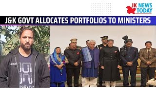 JampK Govt Allocates Portfolios to Ministers  JK News Today [upl. by Sabina]