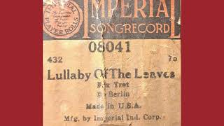 Lullaby Of The Leaves Beautiful Tune Imperial 8041 Player Piano Roll [upl. by Eelarac713]