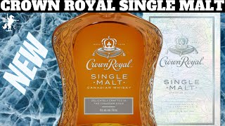 Crown Royal Single Malt Canadian Whisky Review [upl. by Emory484]