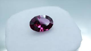 Rhodolite garnet gemstone [upl. by Vivica]