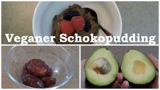 Veganer Schokopudding  super einfach [upl. by Malchus804]