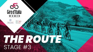 Giro dItalia Women 2024  Stage 3 The Route [upl. by Artinek]