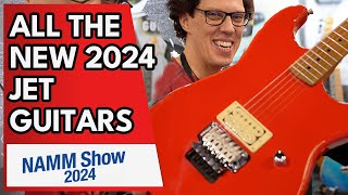 You asked for the 2024 Jet Guitars Here they are NAMM2024 [upl. by Erme652]