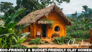 Is This the Future of EcoFriendly Homes Clay House Reveal [upl. by Cirone232]