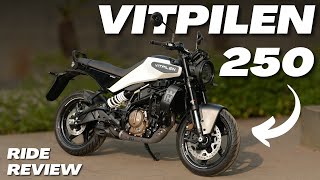 2024 Husqvarna Vitpilen 250  InDepth Ride Review [upl. by Cilo952]