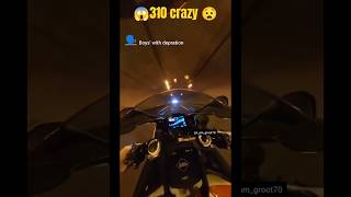 BMW s1000RR🏍️ top speed in tunnel tranding🏍️😱 instagram tranding viralshort short [upl. by Agamemnon100]