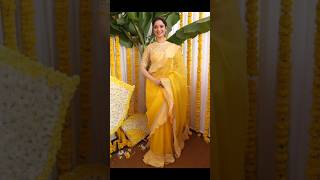 Gaye holud saree design for girls ✨❤️💕☺️❤️💕🥰beautiful saree newsong [upl. by Azirb990]