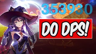 THE ULTIMATE MONA DPS BUILD GUIDE FOR MAX DAMAGE  Mona Genshin Impact [upl. by Euqinaj]