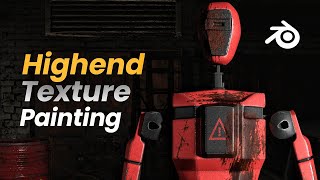 Highend Texture Painting in Blender 40 [upl. by Preiser632]