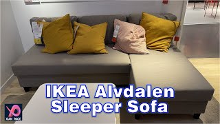 IKEA Alvdalen 3Seats Sleeper Sofa [upl. by Glavin353]