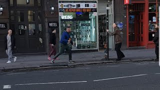 Glasgow City Centre 2 top boys fighting [upl. by Parfitt290]