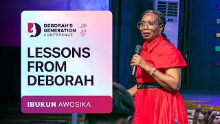 Lessons from Deborah  Ibukun Awosika  Deborahs Generation Conference 2023 [upl. by Ancel114]