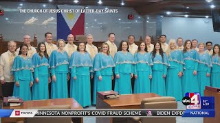 Tabernacle Choir at Temple Square prepares for tour [upl. by Tamra]