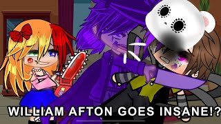 WILLIAM AFTON GOES INSANEFNAFMy Au GONE WRONG Dramatic [upl. by Alol]