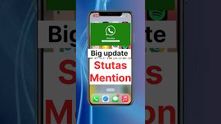 Whatsapp mention status  how to mention friends in whatsapp status whatsappstatus mention [upl. by Gladys]