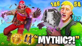 I Pretended To Be BOSS Magneto In Fortnite Mythic [upl. by Cristian]