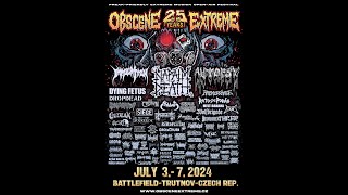 Sabbat at Obscene Extreme Festival 2024 372024 Trutnov Czech Republic [upl. by Frisse47]