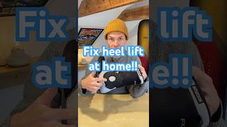 Fix heel lift in your snowboard boots snowboarding bestsnowboardadvice [upl. by Trahern159]