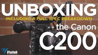 Canon C200  Unboxing amp Overview [upl. by Asirrom]