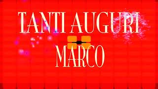 Tanti Auguri Marco Versione Swing  Buon compleanno  Happy Birthday Marco Swing Version [upl. by Vena297]