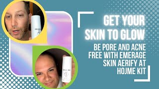 GET YOUR SKIN TO GLOW BE PORE AND ACNE FREE WITH EMERAGE SKIN AERIFY AT HOJME KIT Dr Jason Emer [upl. by Reinold]