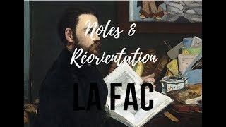 Notes et Réorientation à la FAC [upl. by Colt]