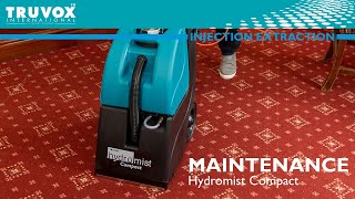 Daily Maintenance amp Basic Troubleshooting for your Hydromist Compact carpet extractor [upl. by Ailati367]