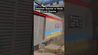 Gatimaan Express vs Vande Bharat Express shorts trending [upl. by As711]