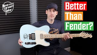 MJT Telecaster Style Guitar Better Than Fender [upl. by Annahael687]