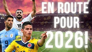 Zoom sur les qualifications à la CDM 2026 Amérique du Sud Asie Océanie [upl. by Estey]