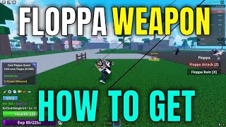 HOW TO GET FLOPPA WEAPON IN MEME SEA  Roblox [upl. by Airamanna]