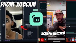 StreamLabs Phone Webcam Setup  iPhone SR amp Importing from OBS [upl. by Niawat]