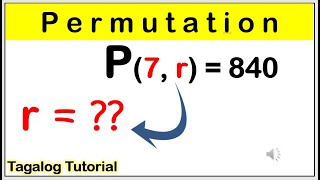 Tagalog Permutation How to calculate r permutation grade10 math10 calculater howtocalculate [upl. by Erlene538]