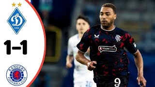 Dynamo Kyiv Vs Rangers 11 All Goals Results Extended Highlights [upl. by Eudocia57]