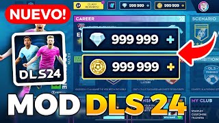 Dream League Soccer 2024 HACKMOD ⚽ Obtén MONEDAS y GEMAS INFINITAS en DLS 24 Android amp iOS [upl. by Adnilrem20]