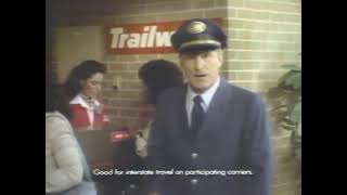 1982 Trailways Bus Commercial [upl. by Tavia]